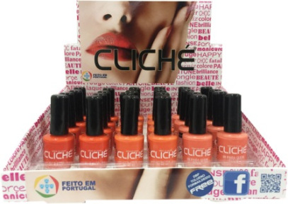 49C1006  VERNIZ CLICHE 11ML TRAY 24 UND  SORT 1006