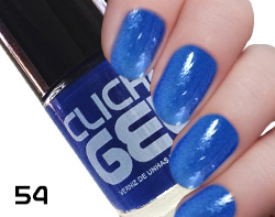 CEG54  VERNIZ CLICHE EFEITO GEL  11ML – COR 54 (6 UND)