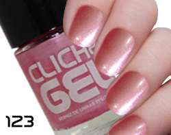 CEG123  VERNIZ CLICHE EFEITO GEL  11ML – COR 123 (6 UND)