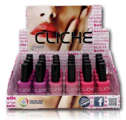 49C1024  VERNIZ CLICHE 11ML TRAY 24 UND  SORT 1024