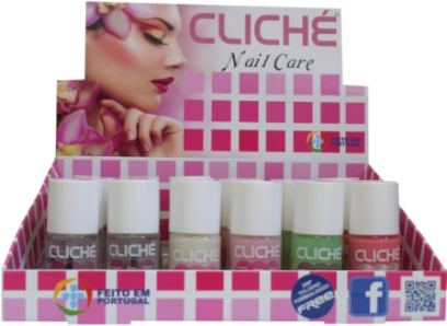 CTCEG03  CONJUNTO VERNIZ CLICHE EFEITO GEL  11ML – SORT 03 (24 UND)