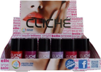 CJCEG02  CONJUNTO VERNIZ CLICHE EFEITO GEL  11ML – SORT 02 (24 UND)